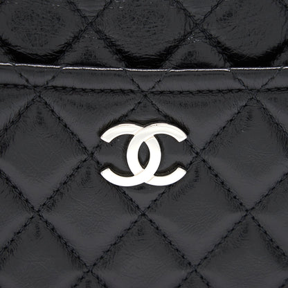 Chanel 18B Calfskin Camera Case Black SHW