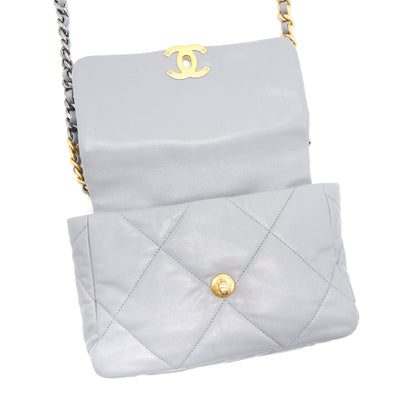 Chanel Small 19 Bag Grey