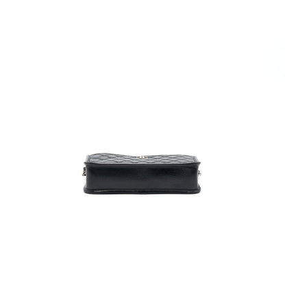 Chanel 18B Calfskin Camera Case Black SHW