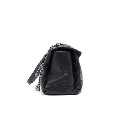 Chanel Calfskin Flap Bag Black