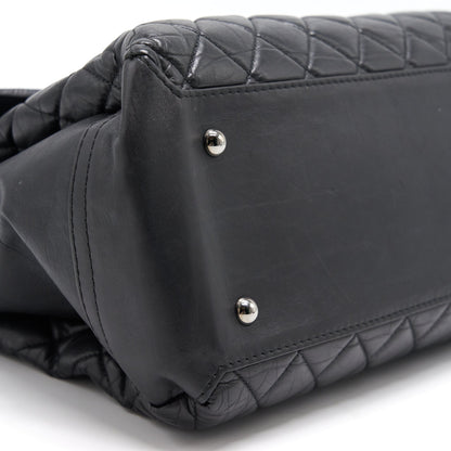 Chanel Calfskin Flap Bag Black
