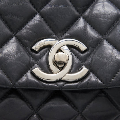 Chanel Calfskin Flap Bag Black