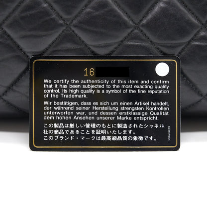 Chanel Calfskin Flap Bag Black