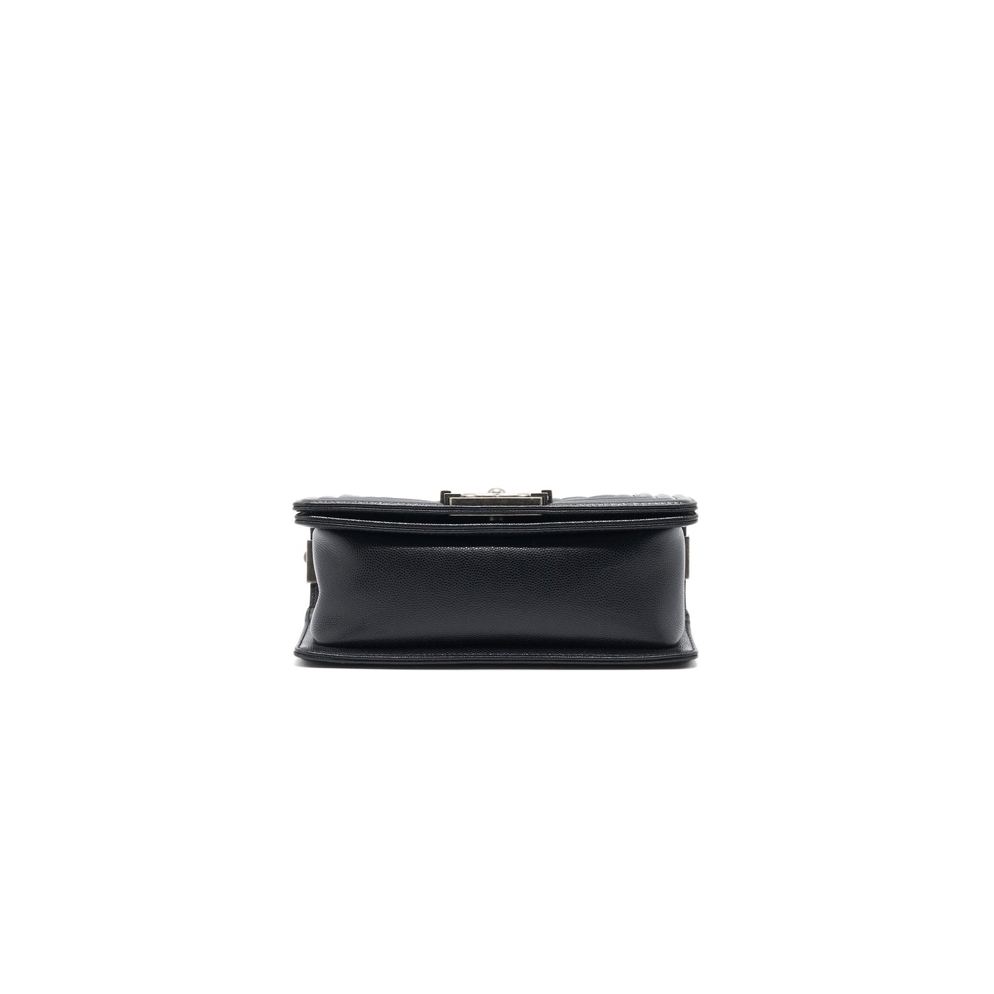 Chanel Small Leboy Cavier Black ruthenium Hardware