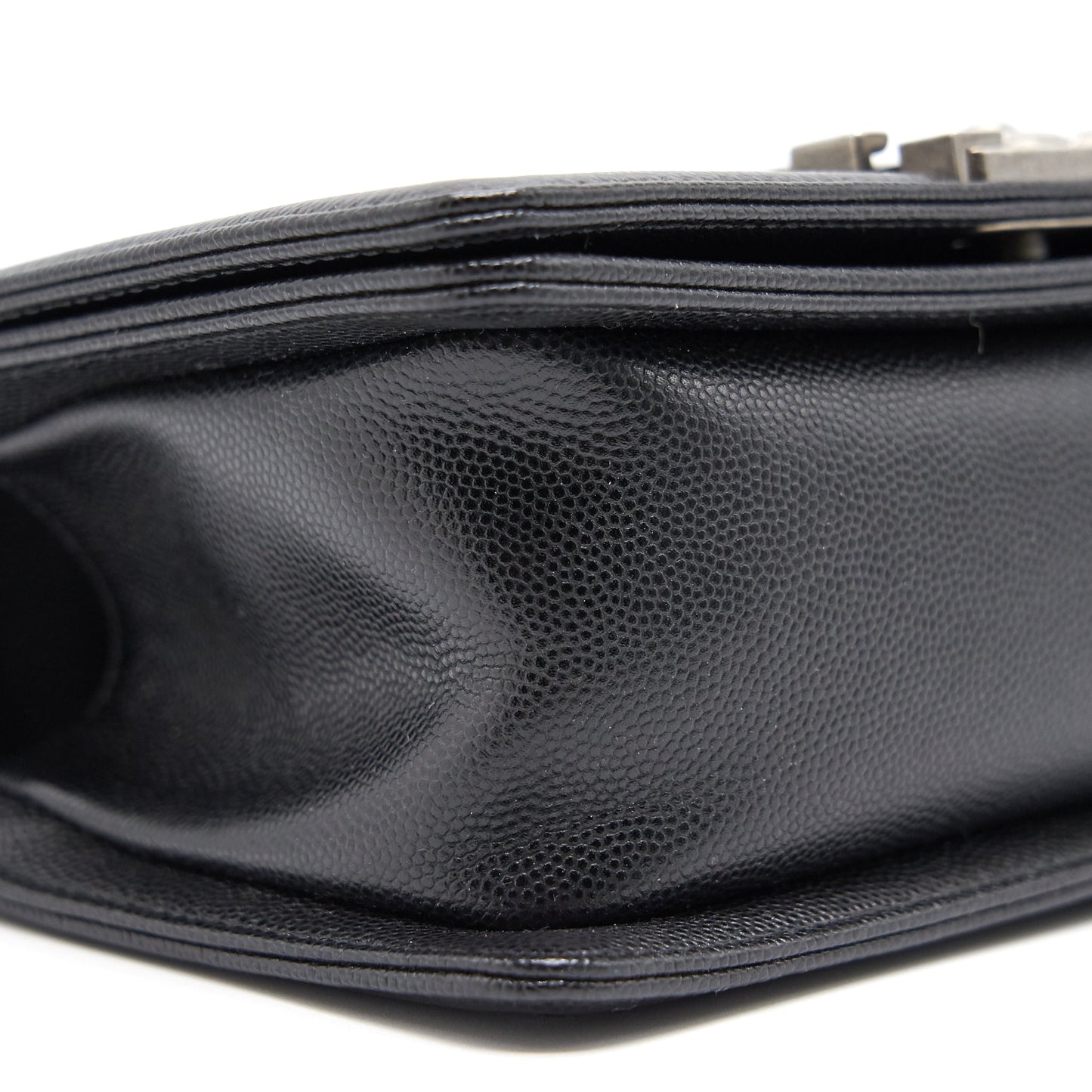 Chanel Small Leboy Cavier Black ruthenium Hardware