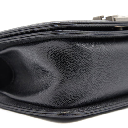 Chanel Small Leboy Cavier Black ruthenium Hardware