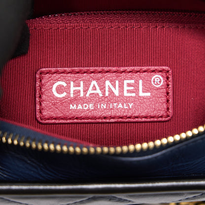 CHANEL SMALL GABRIELLE HOBO BAG NAVY/ BLACK