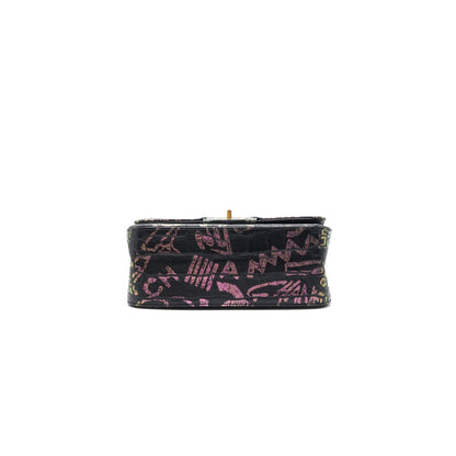 Chanel Small 2.55 Reissue Croc Embossed Leather Flap Bag