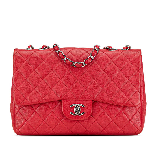 Chanel Sac Jumbo Classic Caviar Single Flap