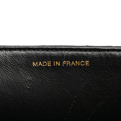 Black Chanel Jumbo XL Classic Lambskin Single Flap Shoulder Bag