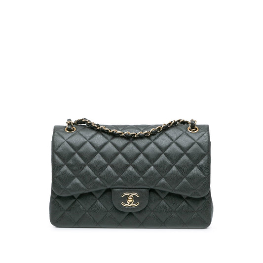 Chanel Sac Jumbo Classic Caviar Double Flap