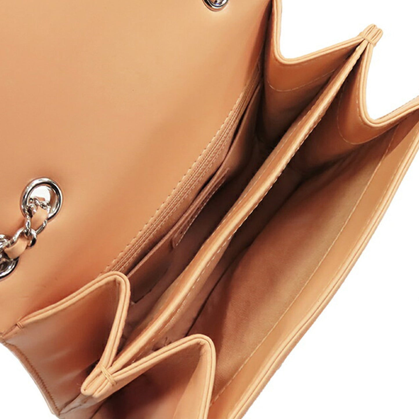 Brown Chanel Small Calfskin Braided Chic Flap Shoulder Bag