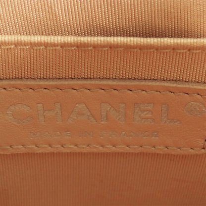 Brown Chanel Small Calfskin Braided Chic Flap Shoulder Bag
