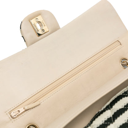 Chanel Sac Medium Classic Jersey Coco Sailor Double Flap