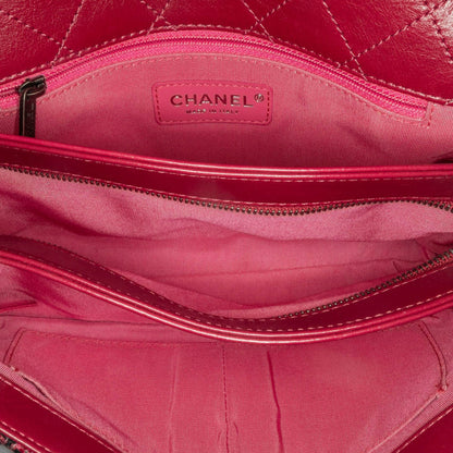 Chanel Sac CC Lambskin and Tweed Flap