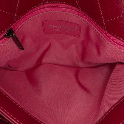 Chanel Sac CC Lambskin and Tweed Flap