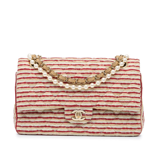Chanel Sac Medium Classic Jersey Coco Sailor Double Flap