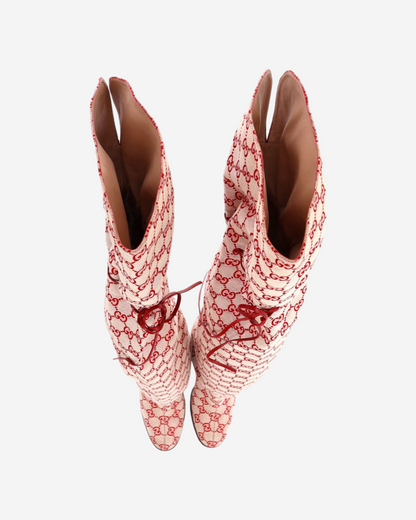 Botas Gucci GG Canvas
