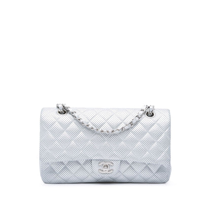 Chanel Sac Medium Classic Perforated Lambskin Double Flap