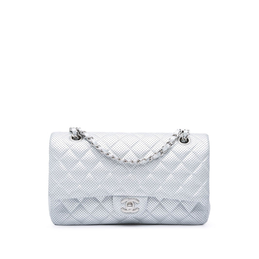Chanel Sac Medium Classic Perforated Lambskin Double Flap