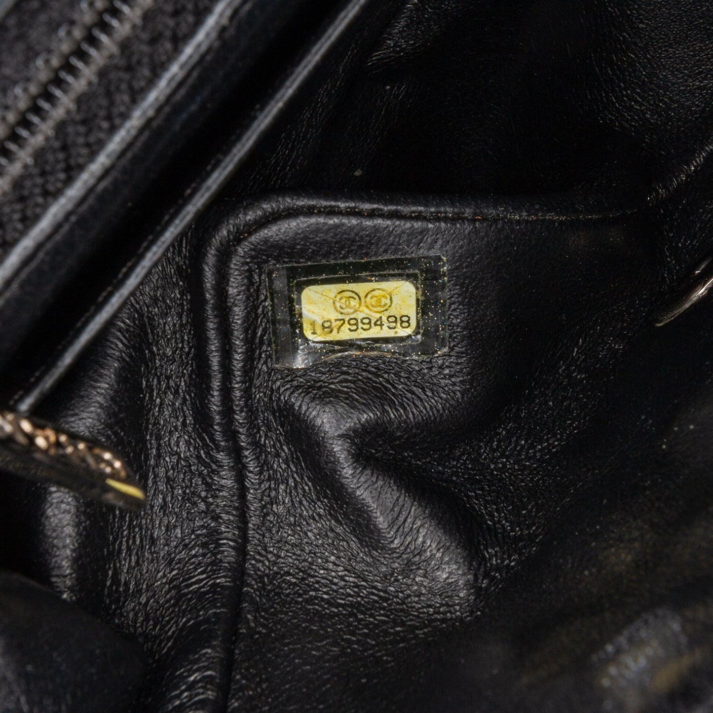 Black Chanel Mini Square Classic Patent Single Flap Crossbody Bag