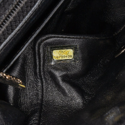 Black Chanel Mini Square Classic Patent Single Flap Crossbody Bag