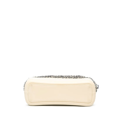 Blue Chanel Medium Tweed and Lambskin Gabrielle Crossbody