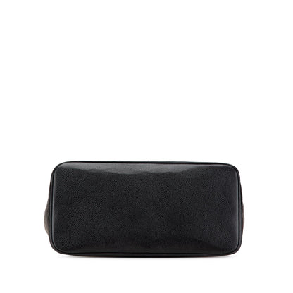 Black Chanel Caviar Medallion Tote