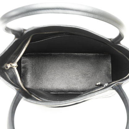 Black Chanel Caviar Medallion Tote