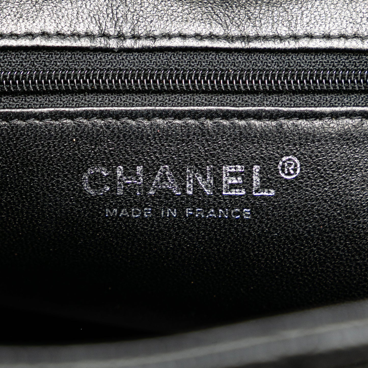 Black Chanel Caviar Medallion Tote