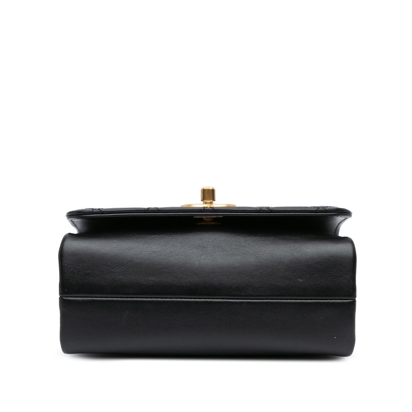 Black Chanel Quilted Calfskin Pearl Jewel Chain Flap Satchel