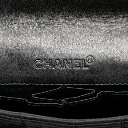 Black Chanel New Travel Line Nylon East West Flap Shoulder Bag
