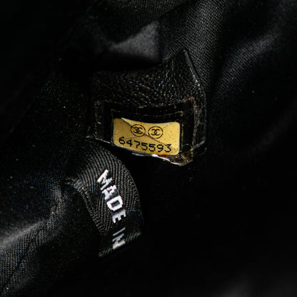 Black Chanel New Travel Line Nylon East West Flap Shoulder Bag
