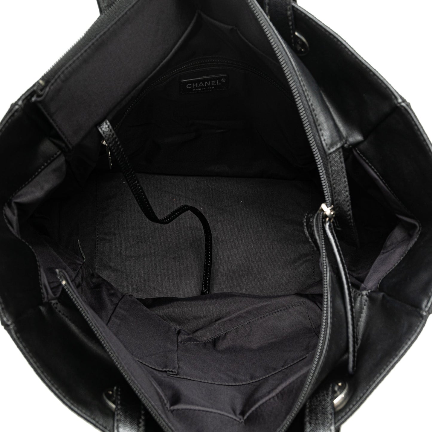 Black Chanel Large Paris Biarritz Tote