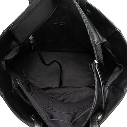 Black Chanel Large Paris Biarritz Tote