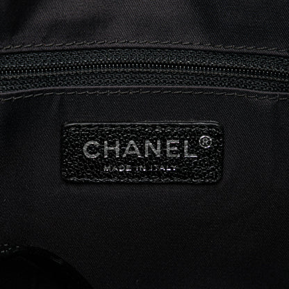 Black Chanel Large Paris Biarritz Tote