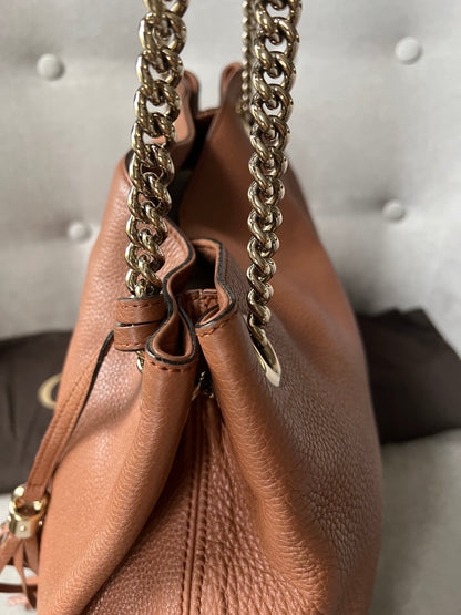 Gucci Caramel Soho Chain Tote