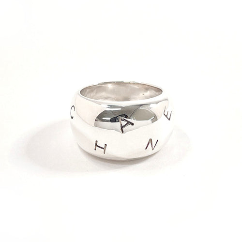 Chanel Silver 925 Logo Ring