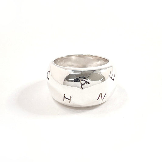Chanel Silver 925 Logo Ring