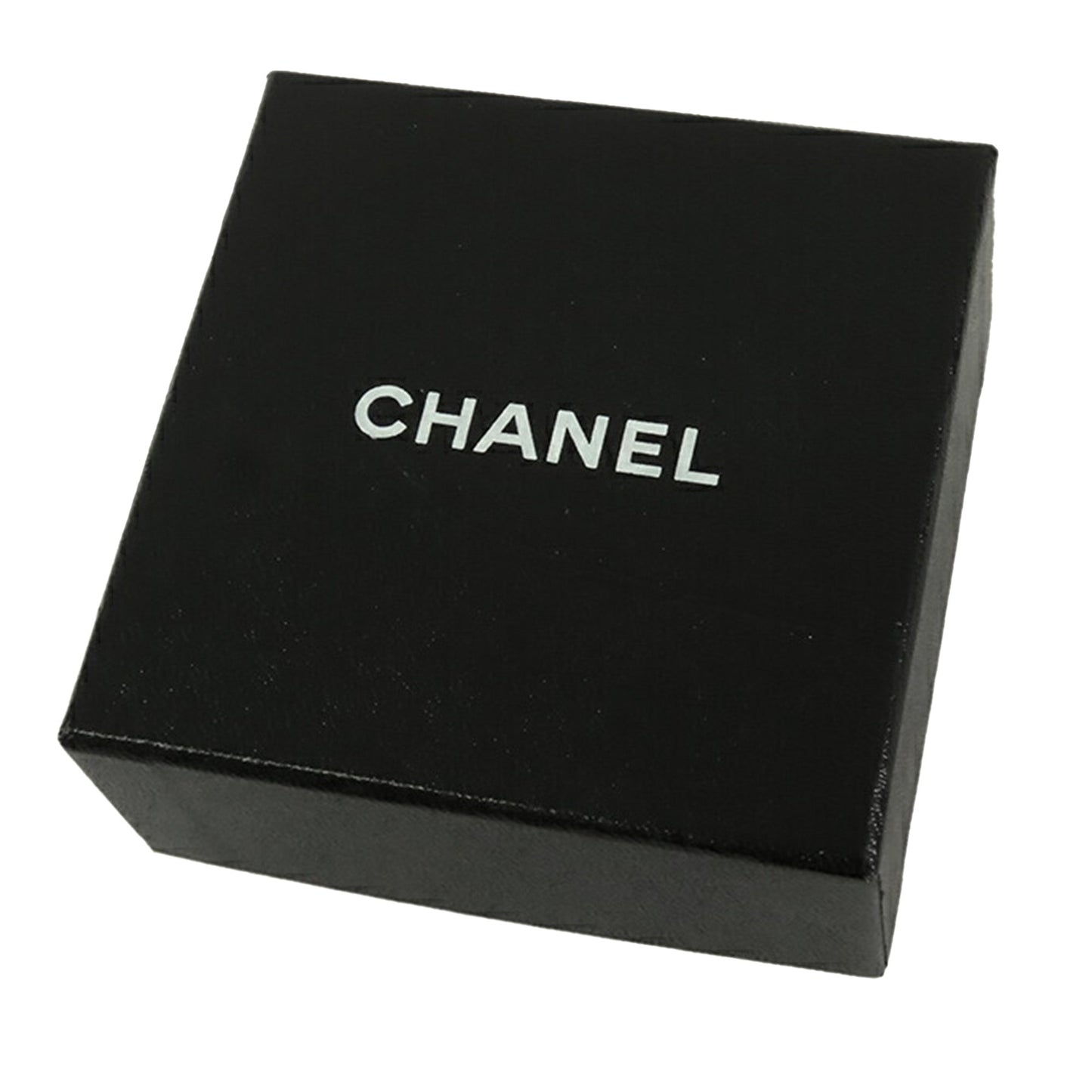 Gold Chanel Gold Plated CC Round Clip On Earrings