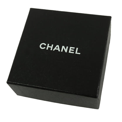 Gold Chanel Gold Plated CC Round Clip On Earrings