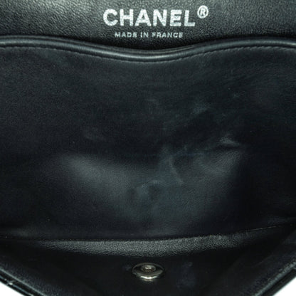 Black Chanel Medium Classic Patent Double Flap Shoulder Bag