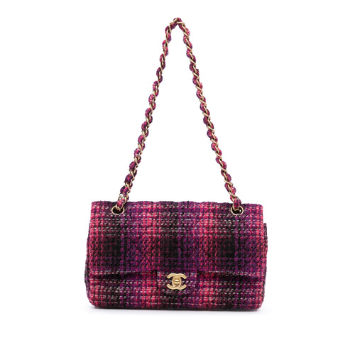 Chanel Sac Medium Classic Tweed Double Flap