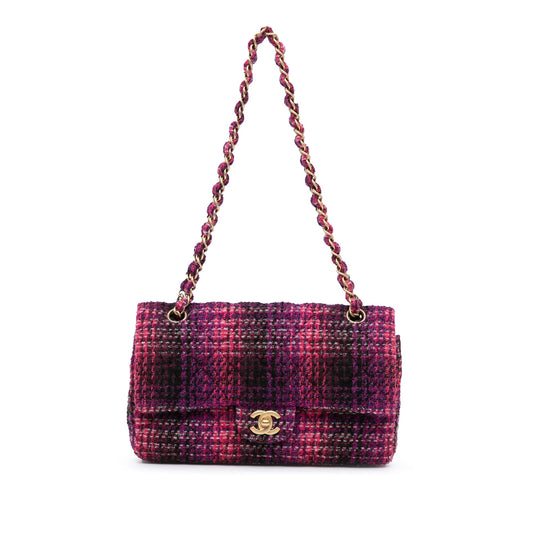 Chanel Sac Medium Classic Tweed Double Flap