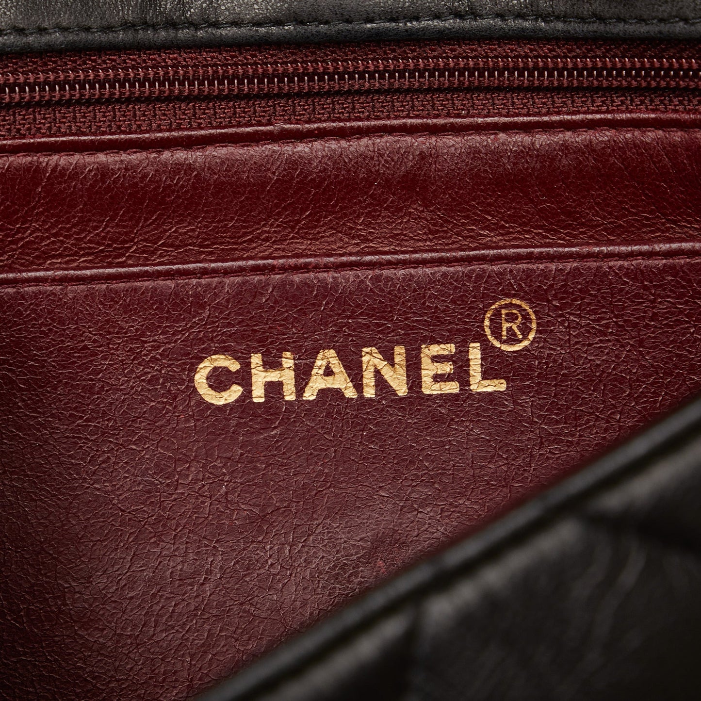Black Chanel Medium Lambskin Diana Flap Crossbody Bag