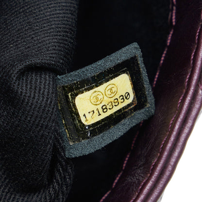 Chanel Sac Glazed Matelasse Portobello Flap Bag