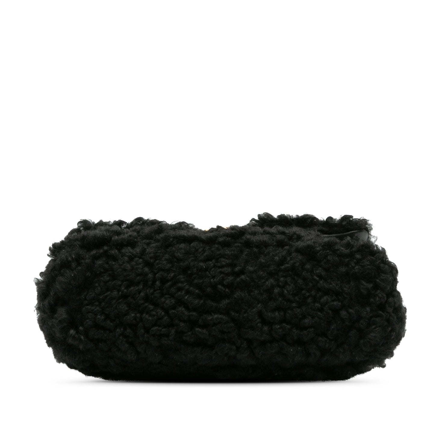 Black Chanel Medium Shearling 19 Flap Satchel