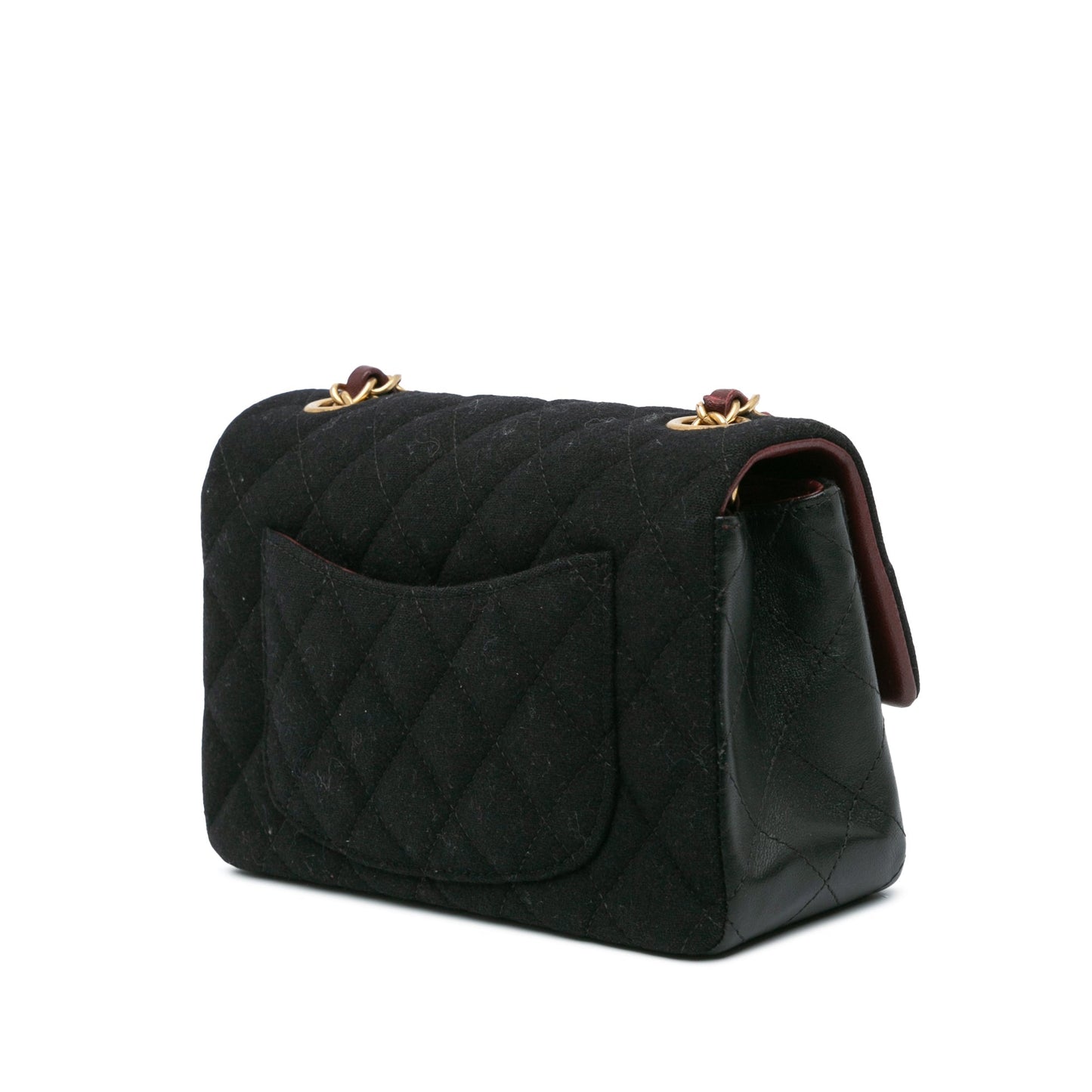 Chanel Sac Paris Hamburg Small Classic Jersey Coco Sailor Double Flap