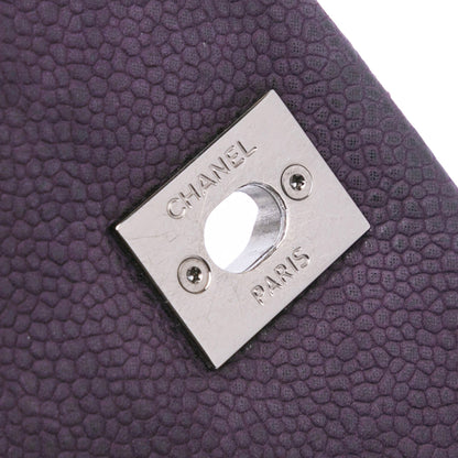 Chanel Sac Quilted Iridescent Caviar Lady Pearly Flap