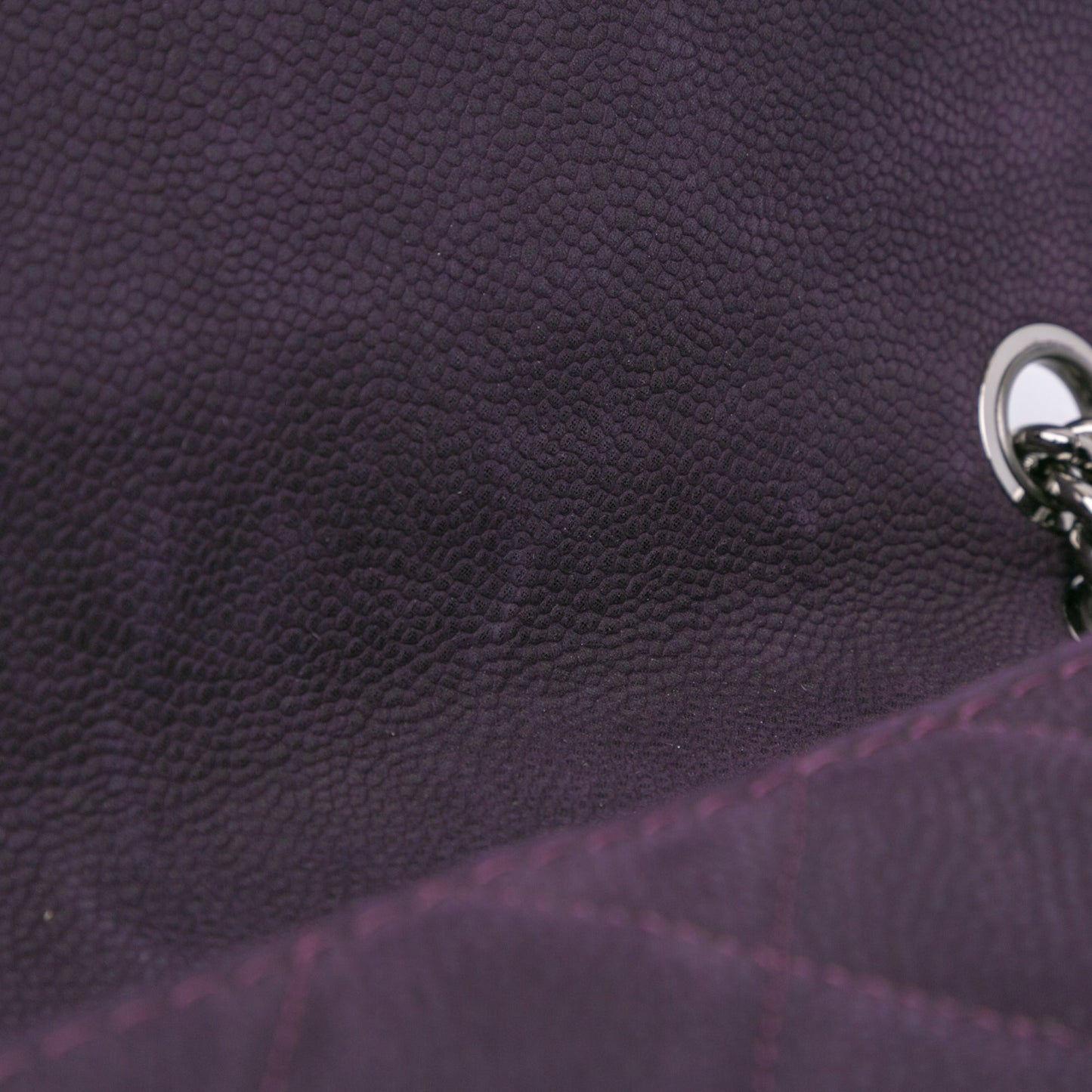 Chanel Sac Quilted Iridescent Caviar Lady Pearly Flap